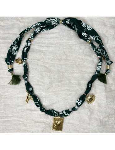 Collier Pampilles Acier...