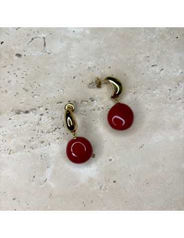 Boucles D'Oreilles Acier...