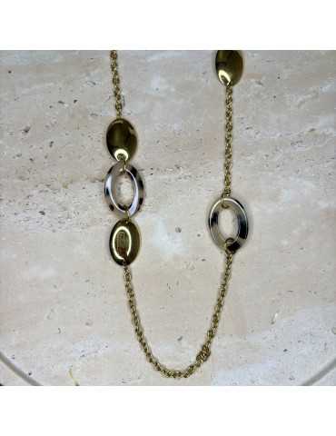 Collier Sautoir Acier...