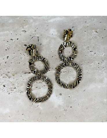 Boucles D'Oreilles Acier...